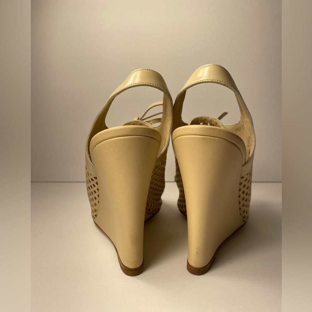 Balenciaga wedge open toe pumps sandals 37.5 - Picture 5 of 10